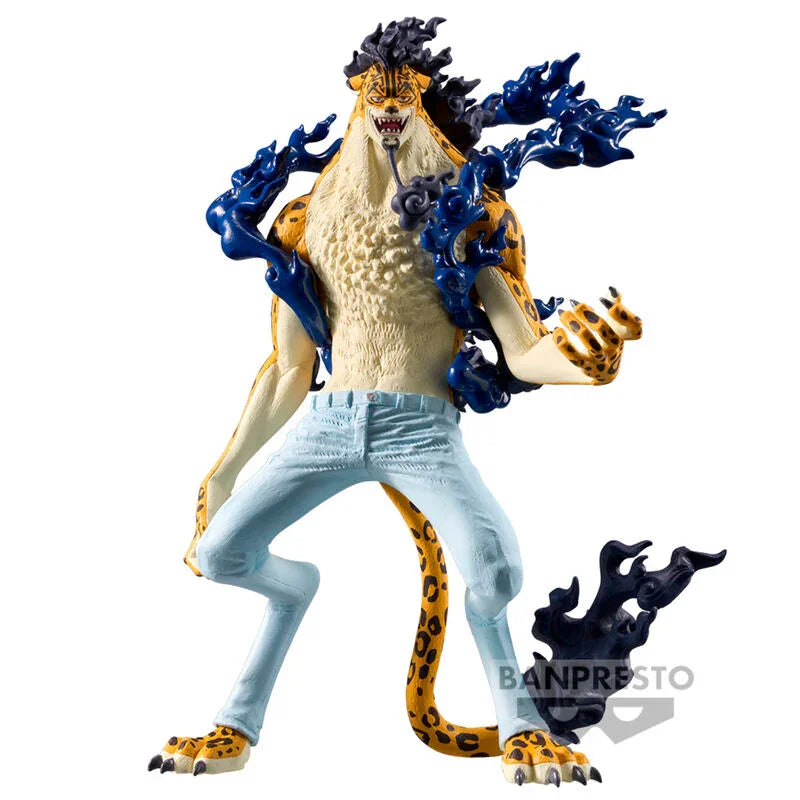 King of Artist Rob Lucci One Piece Figura da Collezione - Nerdscape Nerdscape