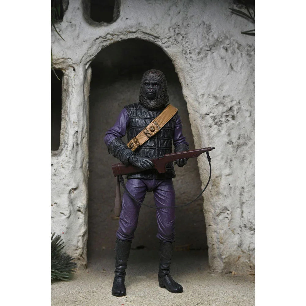 Planet of the Apes Gorilla Soldie Figura da Collezione 18cm - Nerdscape Nerdscape
