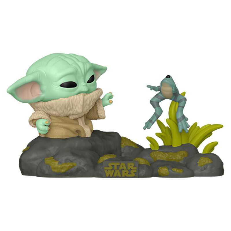 Funko Pop! The Mandalorian Grogu Deluxe - Figura da Collezione Vinyl Nerdscape