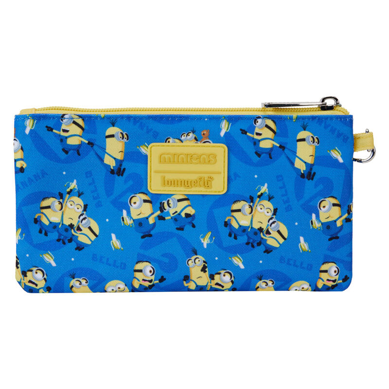 Loungefly Despicable Me Minions nylon zipper wrislet wallet Nerdscape