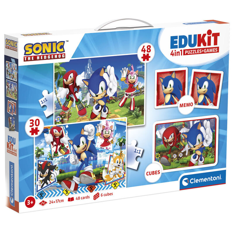 Sonic The Hedgehog Edukit 4 in 1 Nerdscape