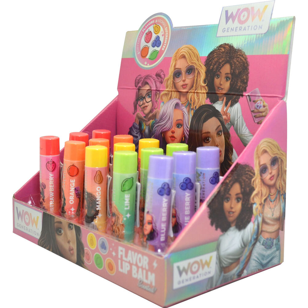 Wow Generation flavour lip balm assorted Nerdscape