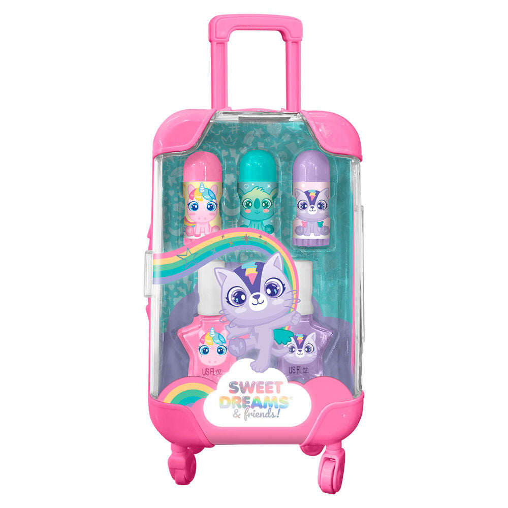 Sweet Dreams cosmetics suitcase set Nerdscape