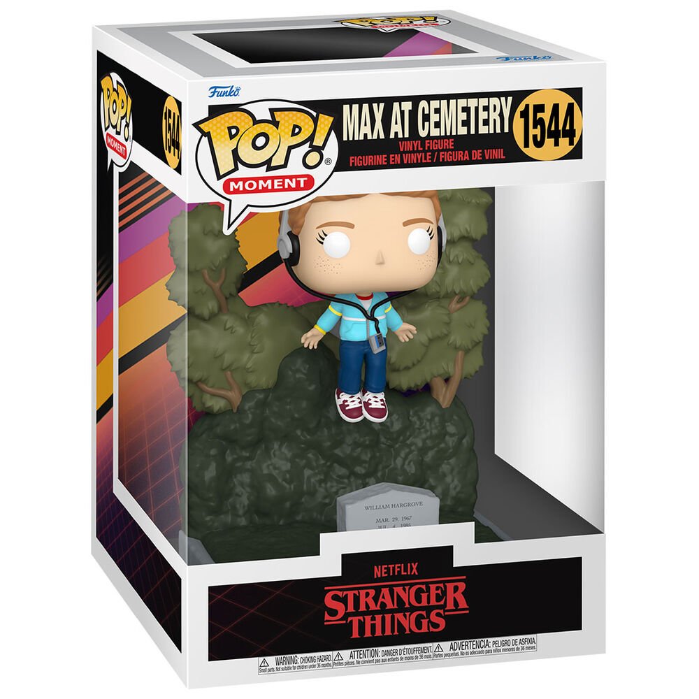 POP figure Moments Stranger Things Max at Cemetery - Nerdscape