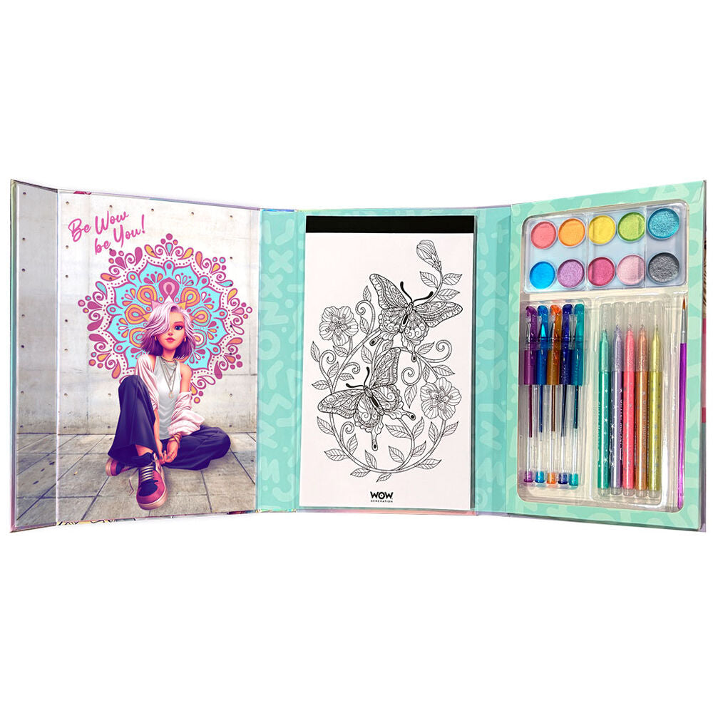 Wow Generation color mandala set Nerdscape