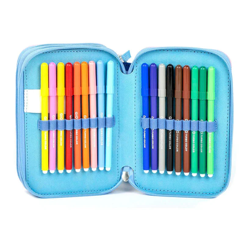 Disney Stitch triple pencil case Nerdscape