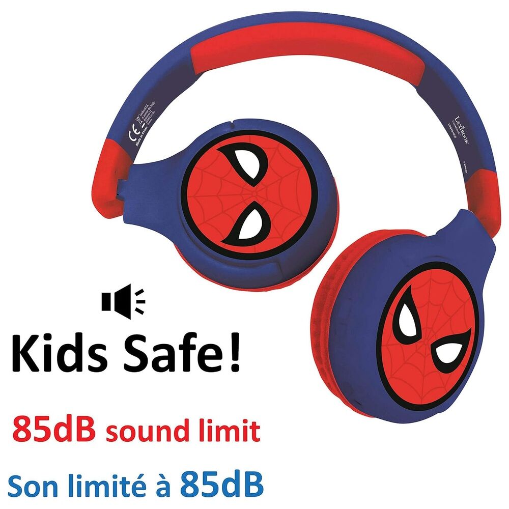Marvel Spiderman Bluetooth wireless headphones Nerdscape
