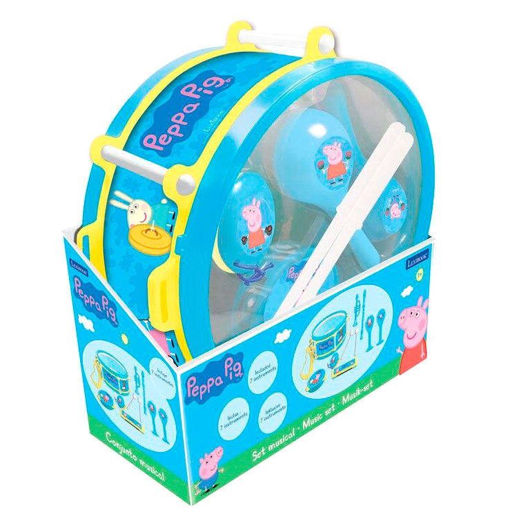 Peppa Pig 7 instruments musical set Nerdscape