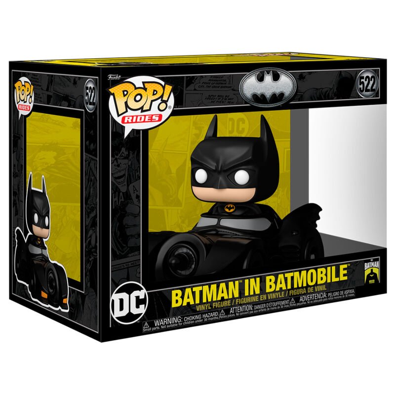 POP figure Rides Deluxe DC Comics Batman in Batmobile - Nerdscape