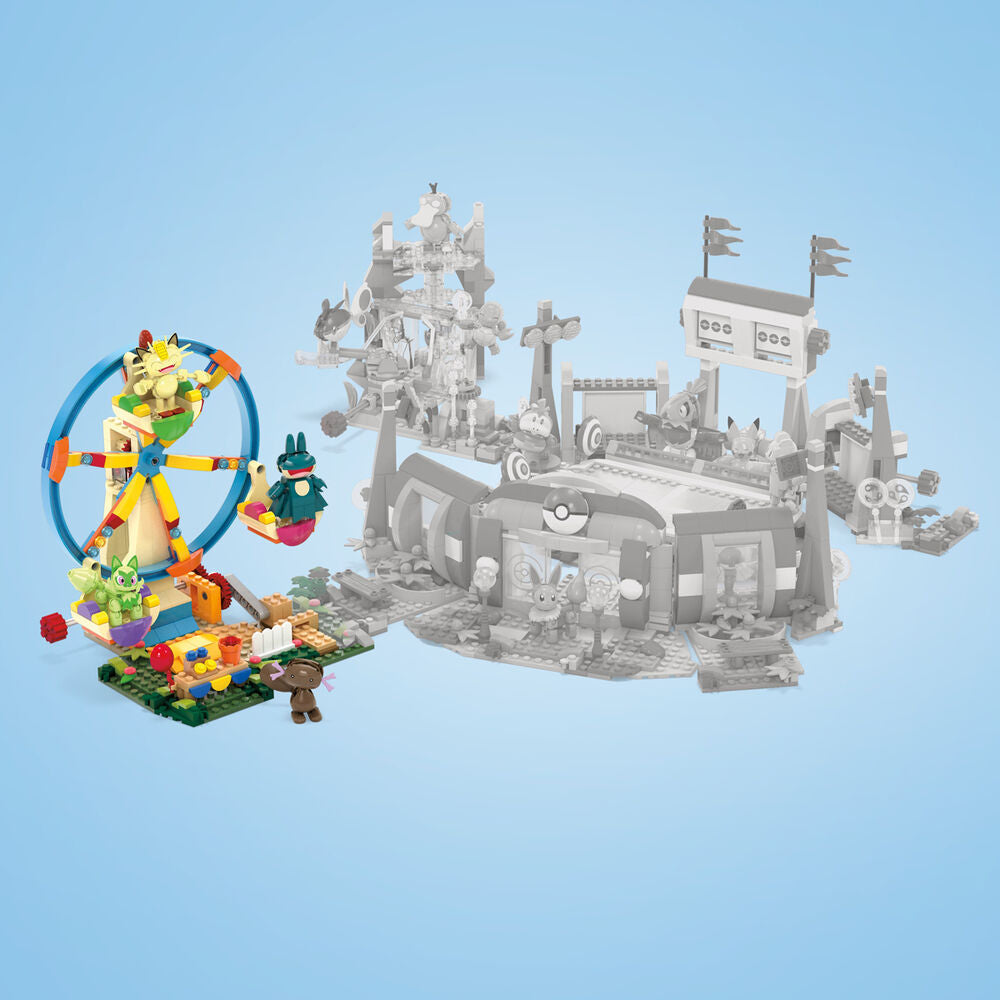 Pokemon Ferris Wheel Fun MEGA Construx Nerdscape