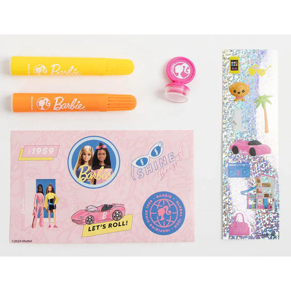 Barbie colouring stationery set Nerdscape