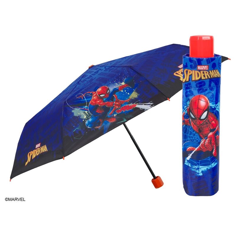 Marvel Spiderman manual folding umbrella 50cm Nerdscape