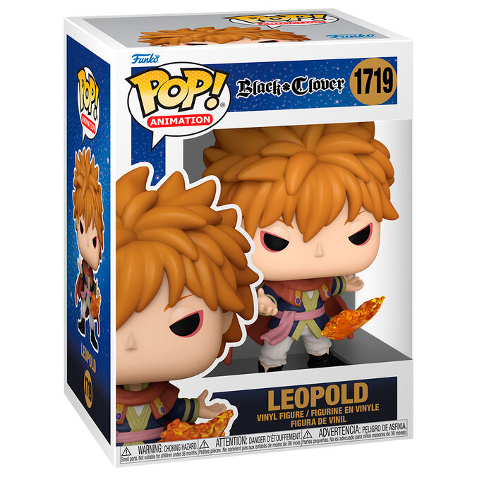 Funko Pop! Black Clover Leopold - Figura da Collezione Vinyl Nerdscape