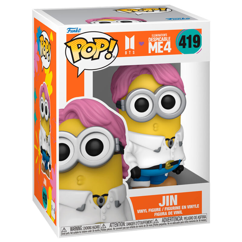 Funko Pop! Despicable Me 4 Jin Minion - Figura da Collezione Vinyl Nerdscape