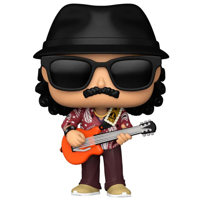 Funko Pop! Carlos Santana - Figura da Collezione Vinyl Nerdscape