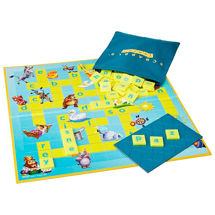 Spanish Scrabble Junior board game Nerdscape