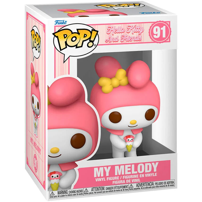 Funko Pop! Hello Kitty and Friends My Melody - Figura da Collezione Vinyl Nerdscape