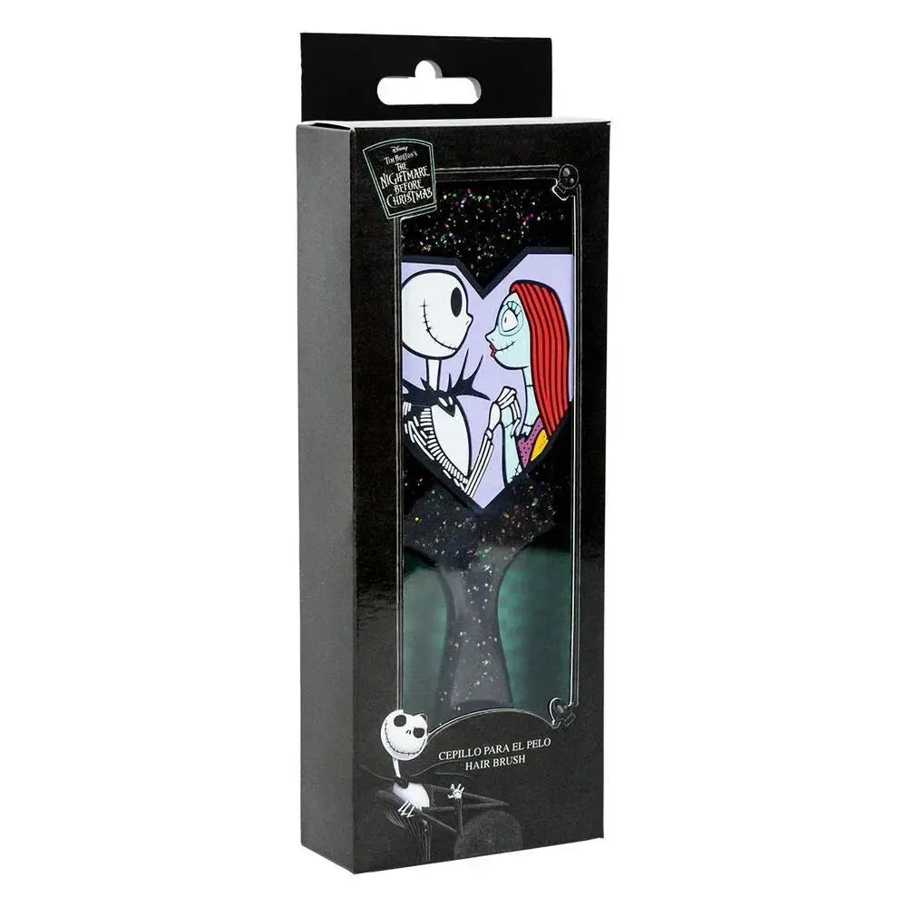 Disney Nightmare Before Christmas Jack & Sally hairbrush Nerdscape