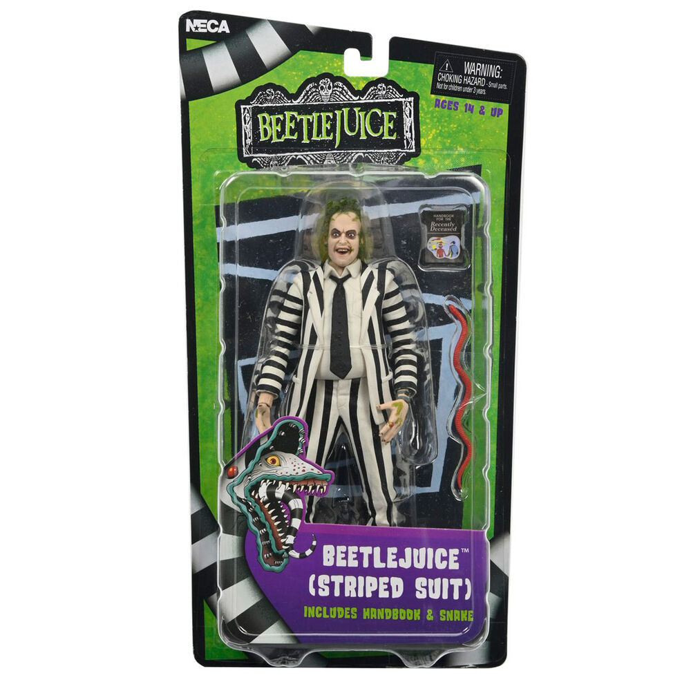 Funko Pop! Beetlejuice Beetlejuice 1988 Black and White Striped Suit Figura da Collezione 18cm - Nerdscape Nerdscape