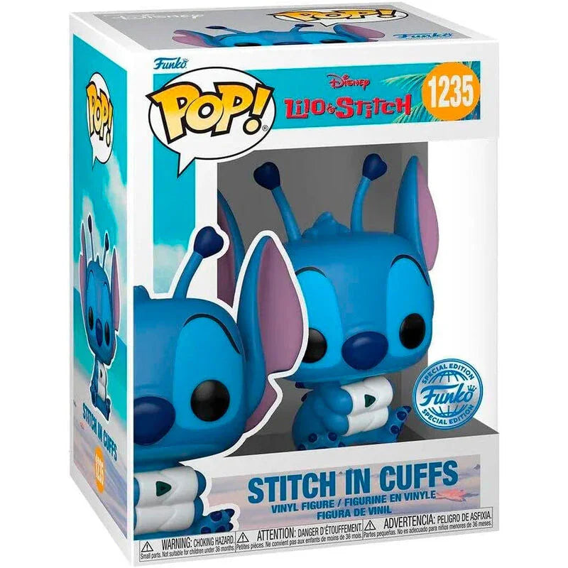 Funko Pop! Disney Lilo & Stitch Stitch in Cuffs - Figura da Collezione Vinyl Nerdscape