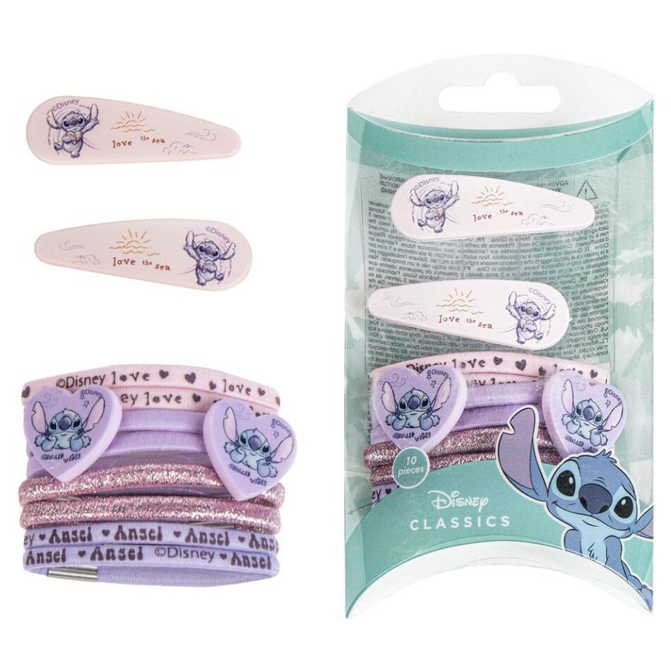 Disney Stitch hair accessories set Nerdscape