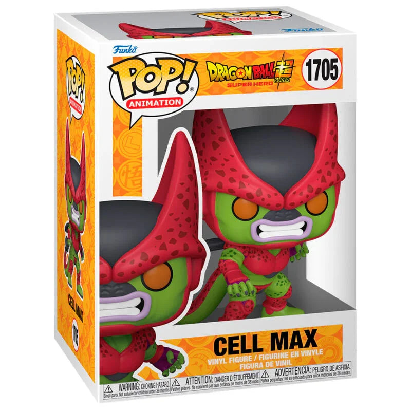 Funko Pop! Dragon Ball Super Cell Max - Figura da Collezione Vinyl Nerdscape
