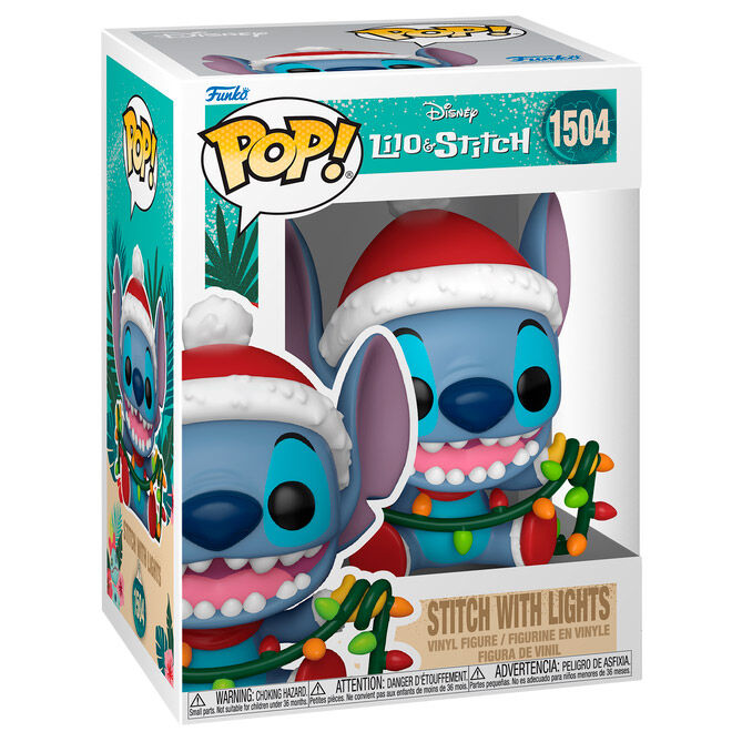 Figurine POP Disney Stitch avec lumières