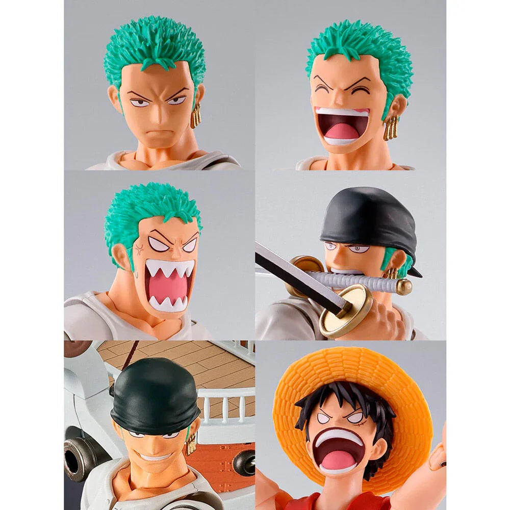 S.H. Figuarts Roronoa Zoro Romance Dawn Figura da Collezione - Nerdscape Nerdscape