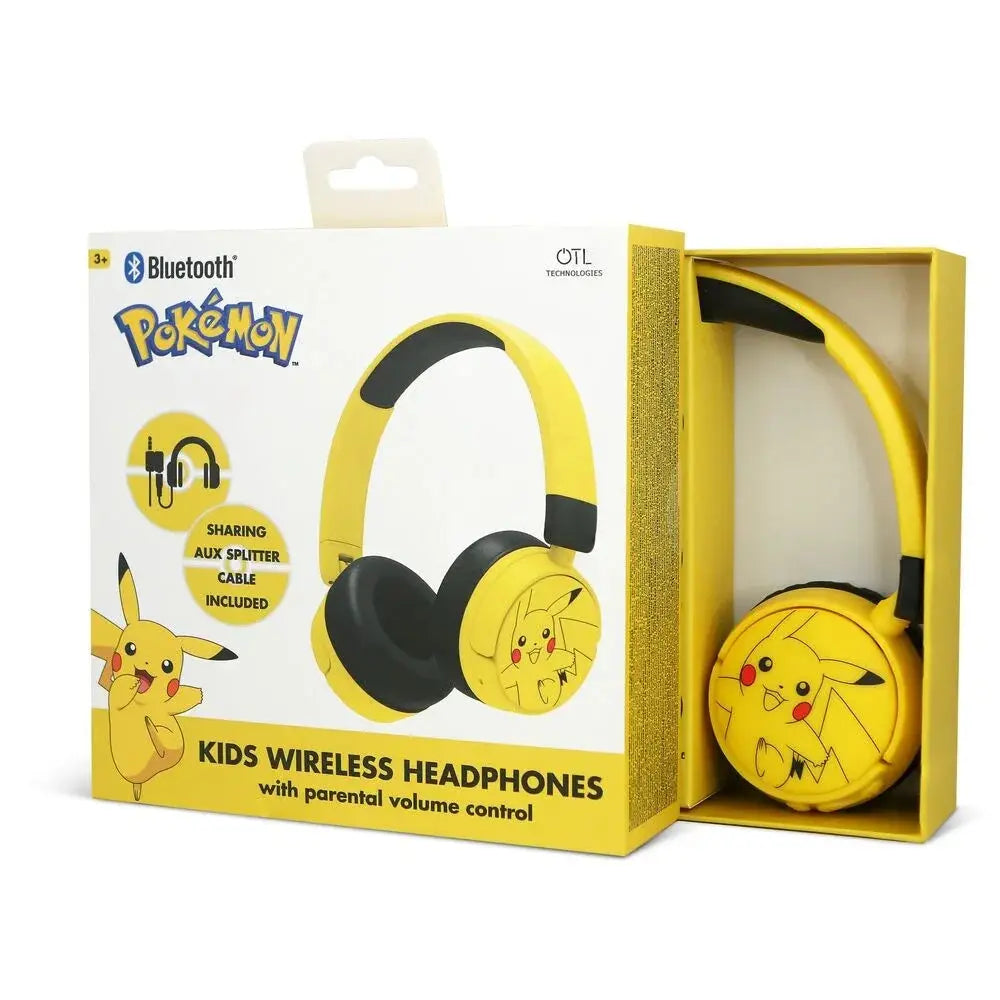 Pokemon Pikachu kids headphones Nerdscape