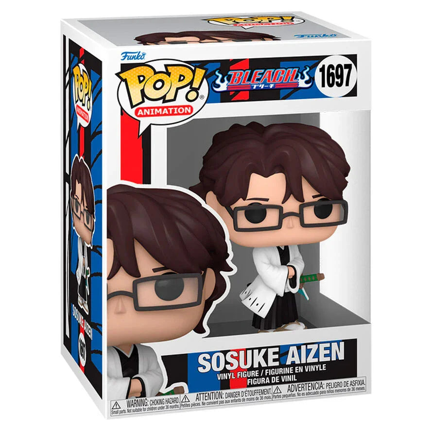 Funko Pop! Bleach Sosuke Aizen - Figura da Collezione Vinyl Nerdscape