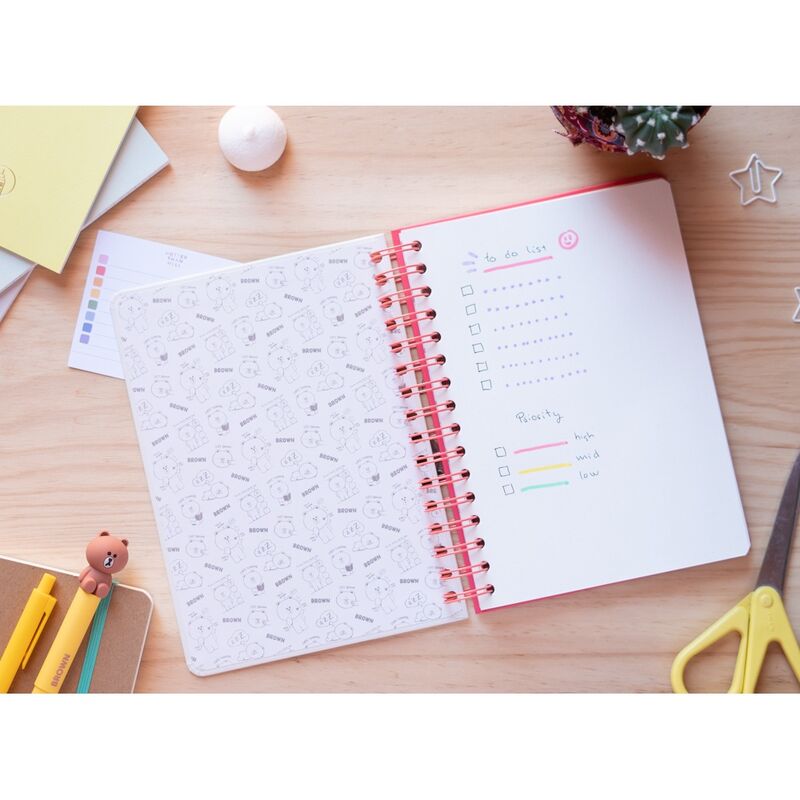 Line Friends A5 notebook - Nerdscape