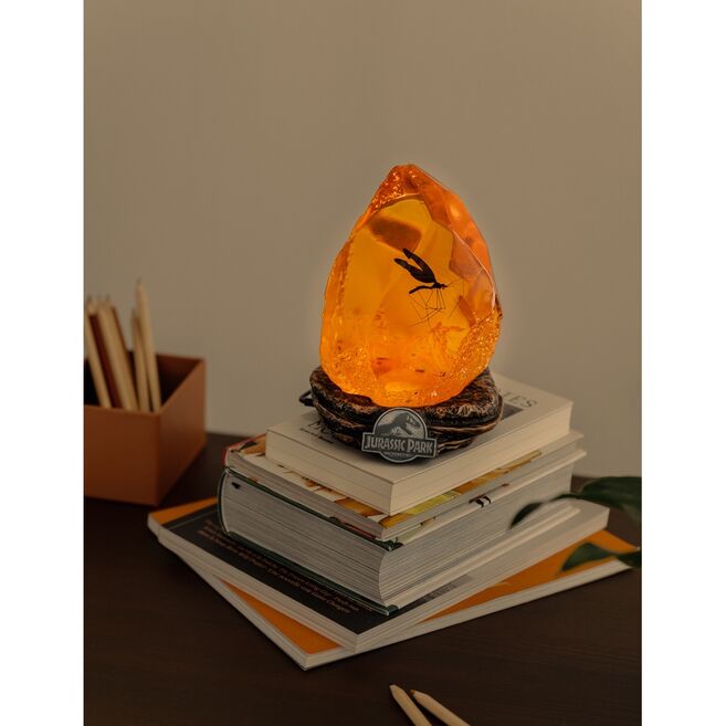 Jurassic Park Amber lamp Nerdscape
