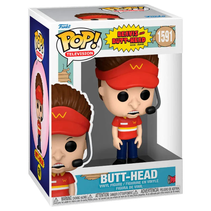 Funko Pop! Beavis and Butt-Head Butt-Head - Figura da Collezione Vinyl Nerdscape