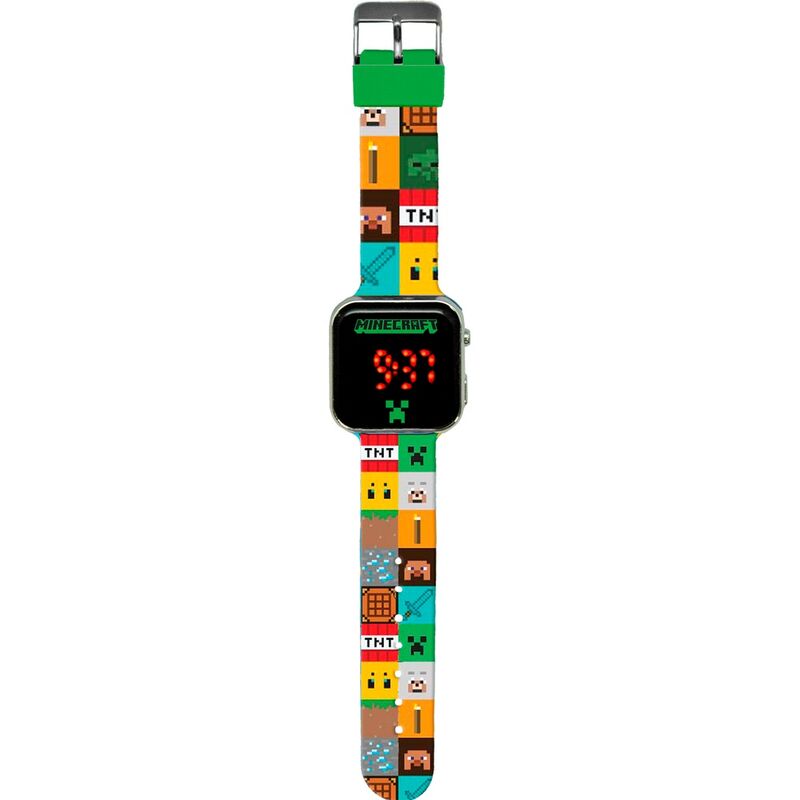 Minecraft led watch Nerdscape