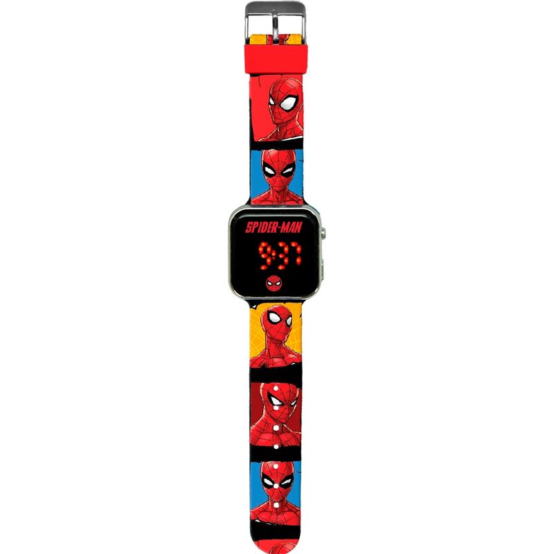 Marvel Spiderman led watch Nerdscape