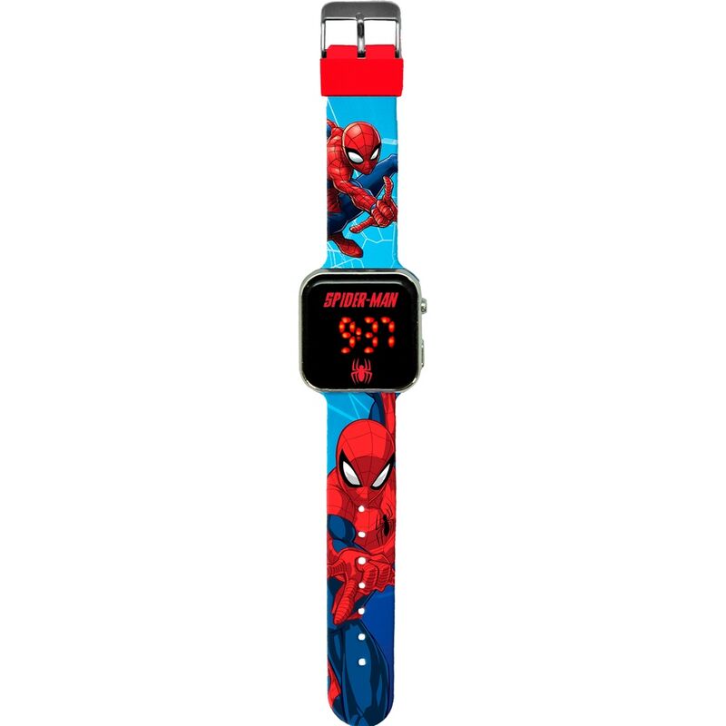 Marvel Spiderman led watch Nerdscape