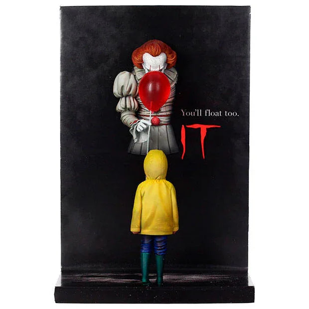 It 2017 Pennywise & Georgie Poster 3D figure Nerdscape