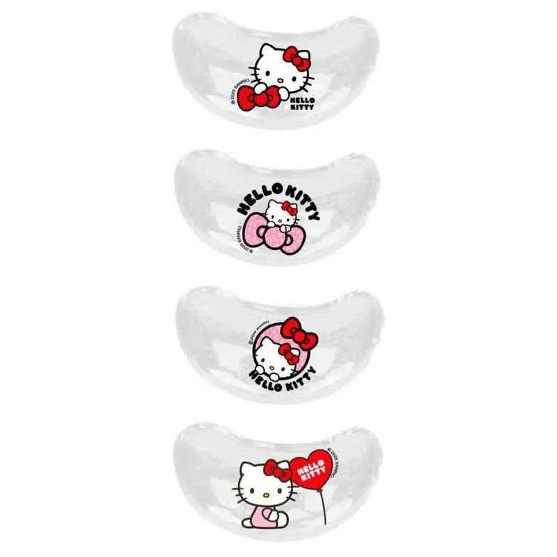 Set di cucchiai trasparenti con stampe Hello Kitty, accessori Nerdscape kawaii.