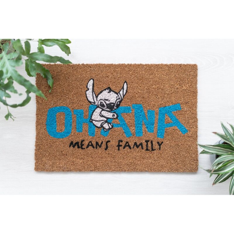 Disney Stitch Ohana doormat Nerdscape