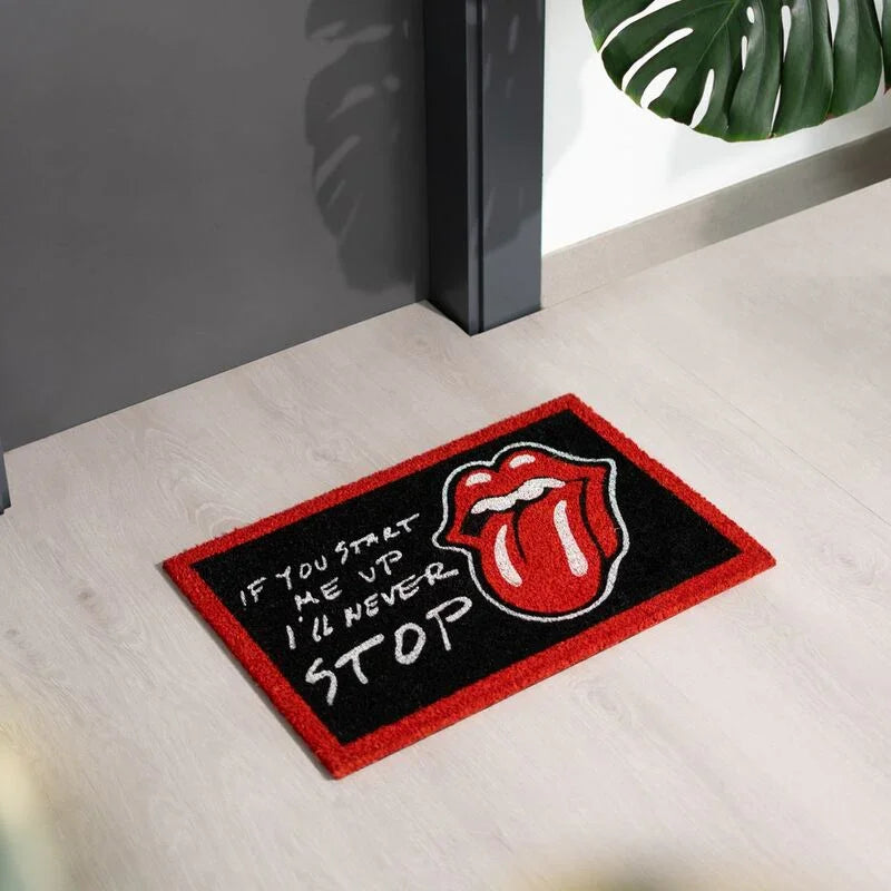 The Rolling Stones doormat Nerdscape