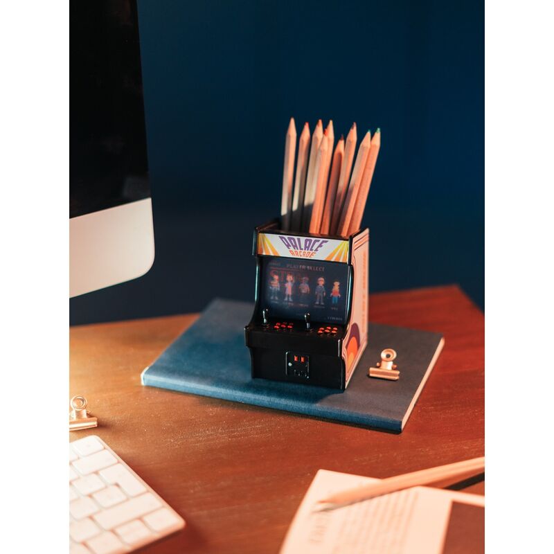 Stranger Things Palace Arcade pencil holders Nerdscape