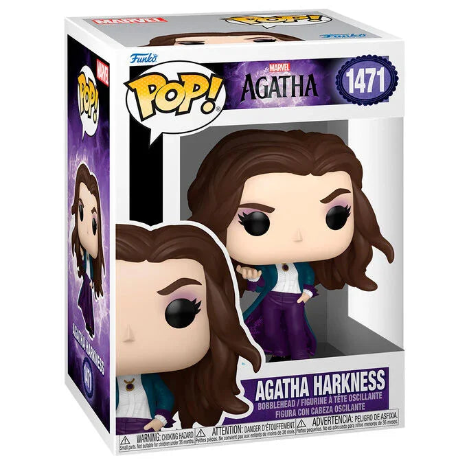 Funko Pop! Marvel Agatha Harkness - Figura da Collezione Vinyl Nerdscape