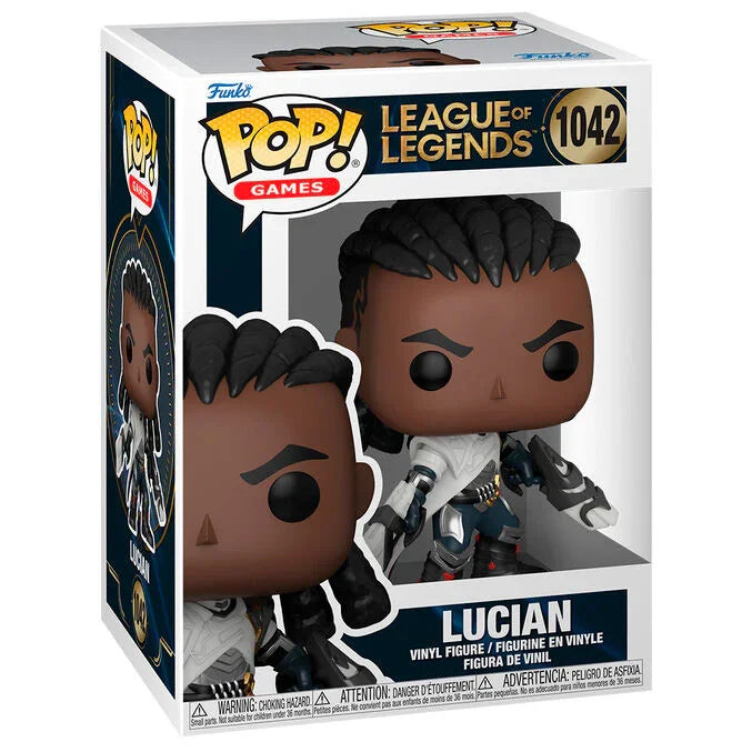 Funko Pop! League of Legends Lucian - Figura da Collezione Vinyl Nerdscape