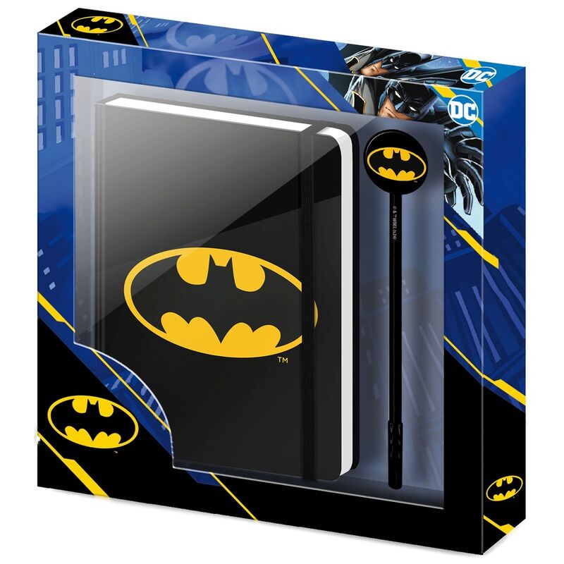 DC Comics Batman Batsignal diary + pen set Nerdscape