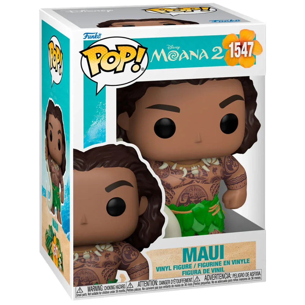 Funko Pop! Disney Vaiana Maui - Figura da Collezione Vinyl Nerdscape