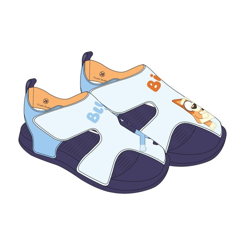 Bluey sandals Nerdscape