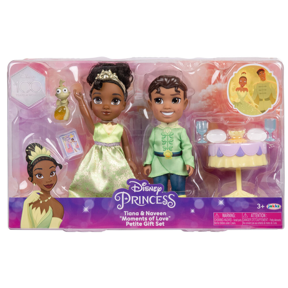 Disney The Princess and the Frog Tiana + Naveen doll 15cm Nerdscape