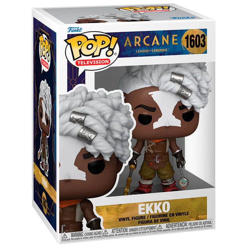 Funko Pop! League of Legends Arcane Ekko - Figura da Collezione Vinyl Nerdscape
