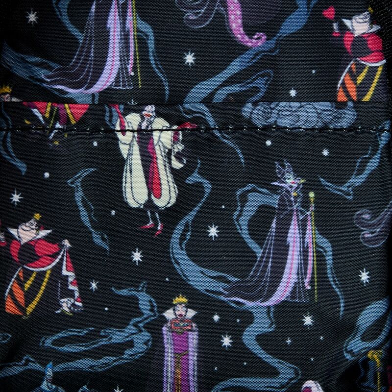 Loungefly Disney Villains Iridiscent pencil case Nerdscape