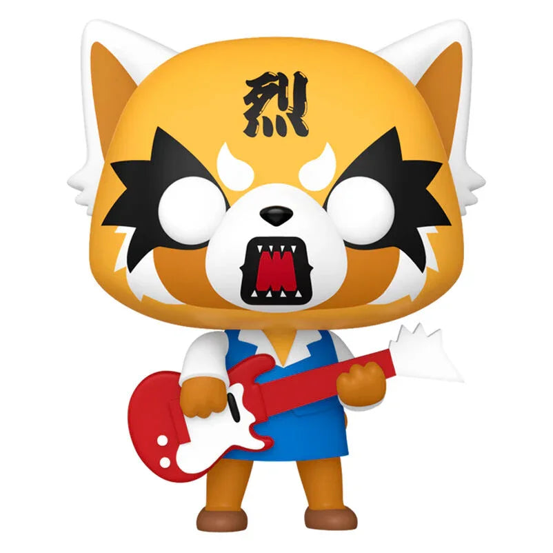 Funko Pop! Aggretsuko Aggretsuko con Chitarra - Figura da Collezione Vinyl Nerdscape